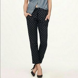 J.Crew Silk anchor capris